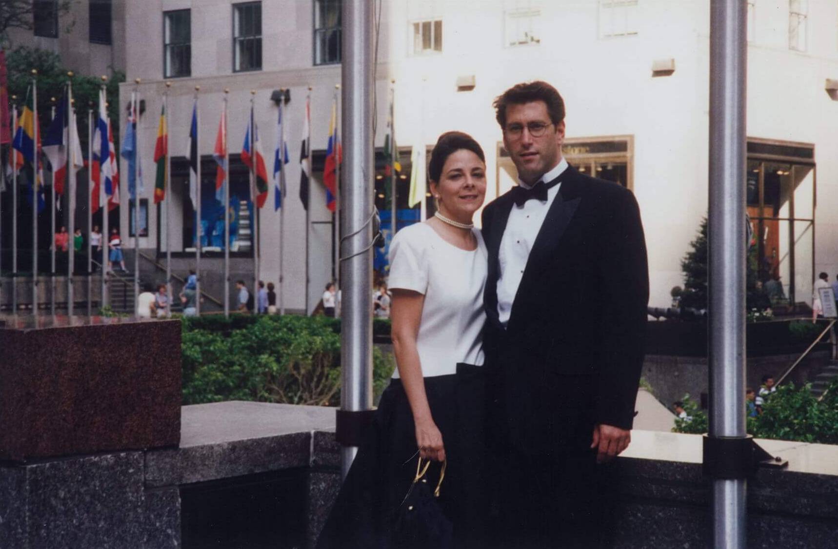 John and Robin Rafferty in Madrid
